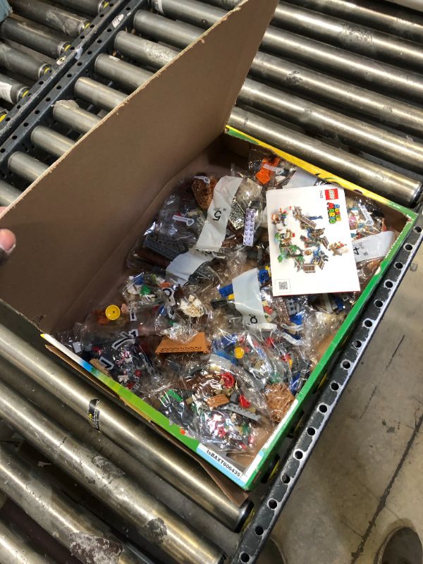 Photo 1 of LEGO Super Mario Diddy Kong's Mine Cart Ride Expansion Set 71425, Collectible Building Toy with Brick Built Funky Kong Figure, Super Mario Gift Set for Kids Ages 8-10 to Combine with a Starter Course