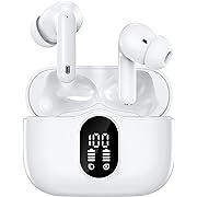 Photo 1 of Ear Buds Bluetooth 5.3 Headphones Wireless Earbuds LED Power Display Earphones Active Noise Cancelling Earbuds with Charging Case Hi-Fi Stereo in-Ear Earbuds