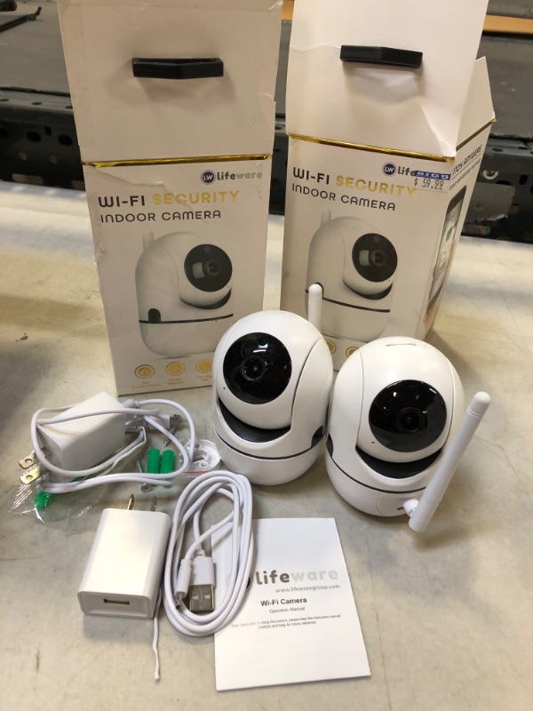 Photo 1 of 2Pack Lifeware Lightbulb with Wi-Fi Security Camera