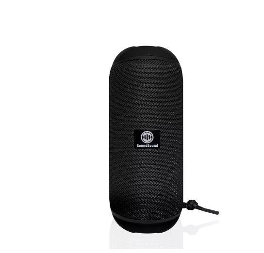 Photo 1 of SoundBound Sonorous Grip Curved Portable & Durable Bluetooth Bluetooth Wireless Speaker with Hand Strap
