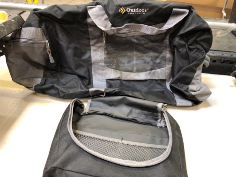 Photo 2 of 2Pieces Outdoor Products - Water Resistant Utility Shoulder Duffle Bag - Ideal for Camping