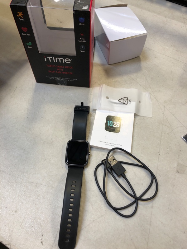 Photo 2 of ITEME Fitness Smart Watch with Heart Rate Monitor
