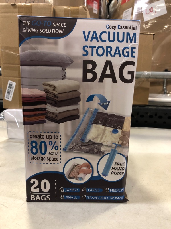 Photo 3 of 20 Pack Vacuum Storage Bags