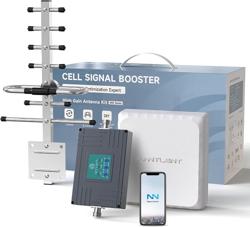 Photo 1 of ell Phone Signal Booster for All Carriers on Band 5/12/13/17 | Up to 4,500 Sq Ft | Boost 5G 4G& LTE Signal for Verizon, AT&T, T-Mobile & More | FCC Approved