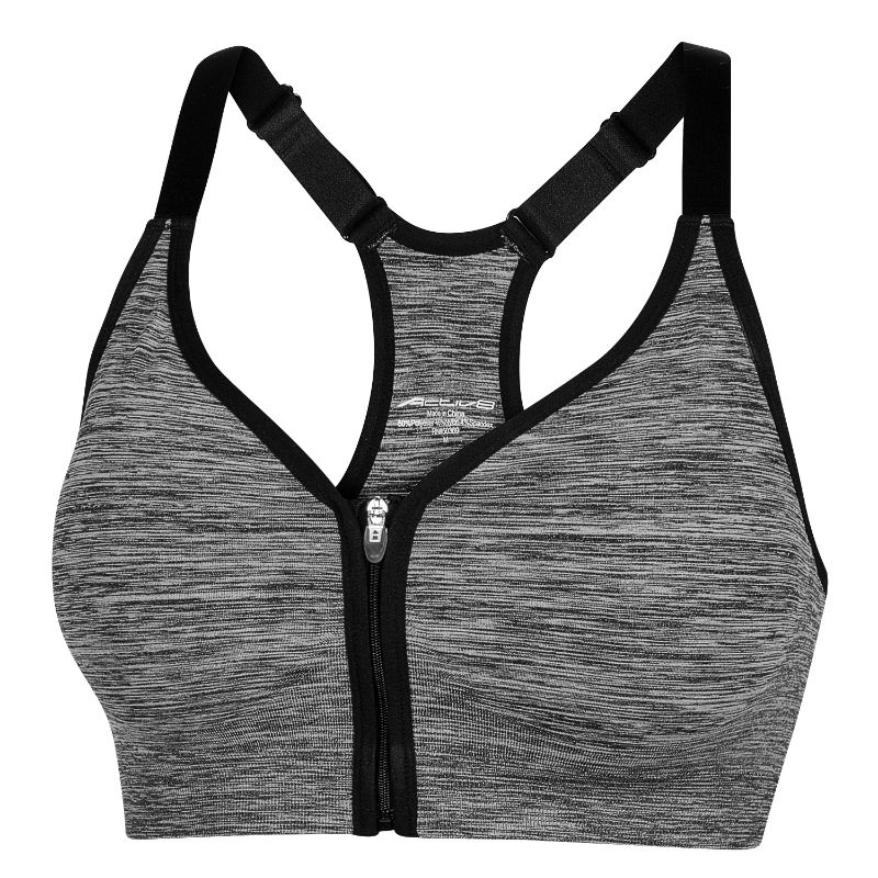 Photo 1 of Activ8 Women's Seamless Zip-Front Cami Bra LARGE