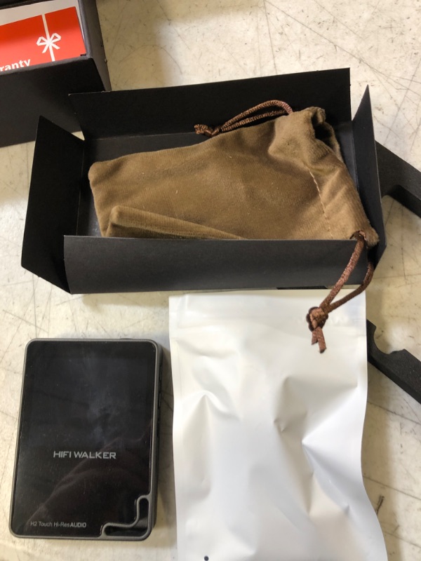 Photo 1 of HIFIWALKER H2 Touch, Hi Res MP3 Player with Bluetooth, 2.4” HD Touch Screen, Digital Audio Player, DSD Lossless FLAC Player, Bluetooth Music Player with 64GB Memory Card, Support Up to 512GB
