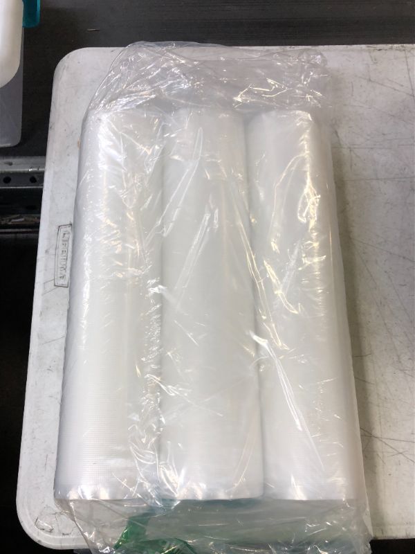 Photo 2 of Vac Fresh Food Vacuum Seal Rolls (15" x 50', 3 Rolls) 3.5mil Embossed Food Storage Bags, Vacuum Seal Bags for Meal Prep, Sous Vide Bags for Cooking (150 Feet)