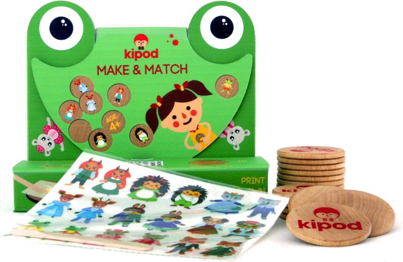 Photo 1 of kipod 1 Make and Match Creates Memory Game, Multicoloured
