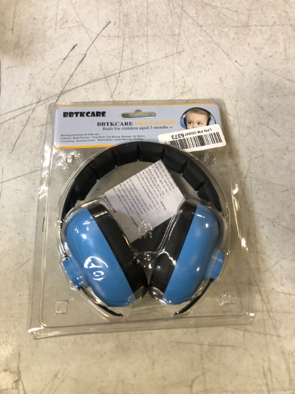 Photo 2 of BBTKCARE Baby Ear Protection Noise Cancelling HeadPhones for Babies for 3 Months to 2 Years (Blue)