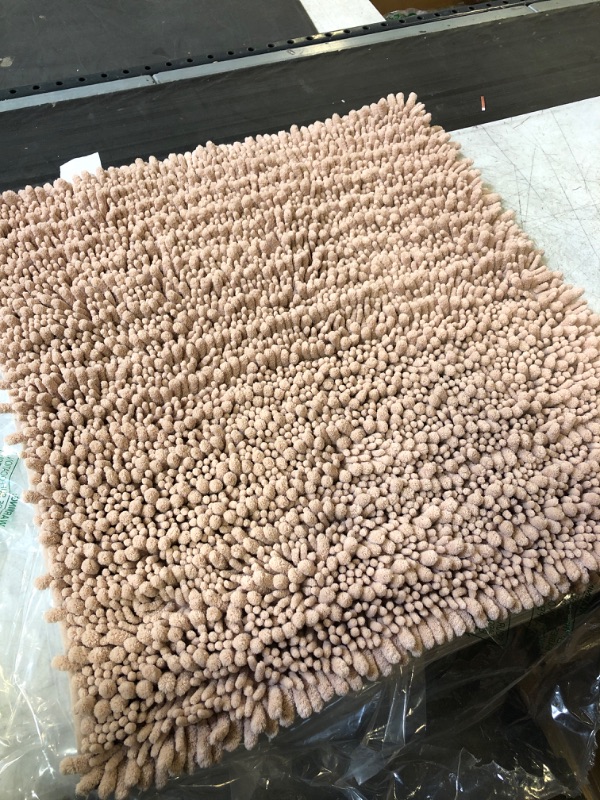 Photo 1 of 24''W x 44'' BATHROOM RUG LIGHT BROWN 