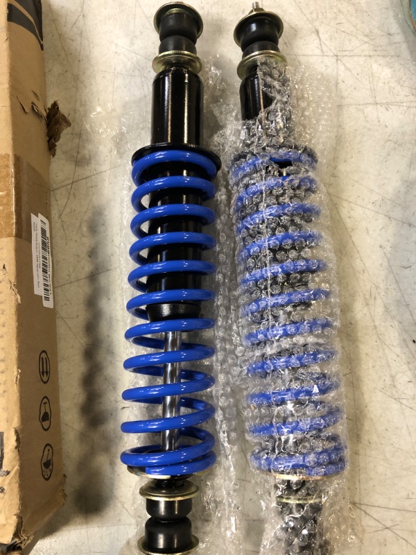 Photo 1 of 10L0L Golf Cart Front Rear Shock Absorber Set, Coil Over Heavy Duty Shock Absorber Bolt for EZGO Medalist/EZ GO TXT 1994+ Newer Gas or Electric Golf Cart Front Rear Shocks, Replaces OEM# 70630-G01 76