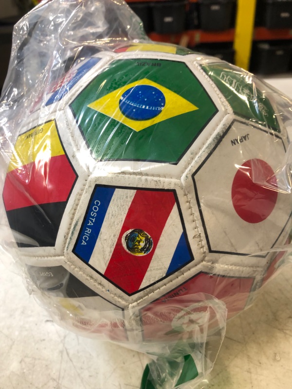 Photo 2 of Icon Sports Country Flags Soccer Ball Size 5, World Club National Teams, Flag Soccer Ball #5