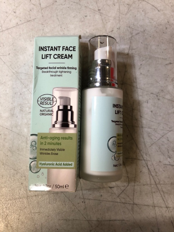 Photo 2 of ALSTEN Instant Face Lift Cream, Temporary Face Tightening Cream, Neck, Eye Anti-aging Serum for Smoothing Fine Lines, Wrinkles and Firming Loose Sagging Skin in 2 Minutes