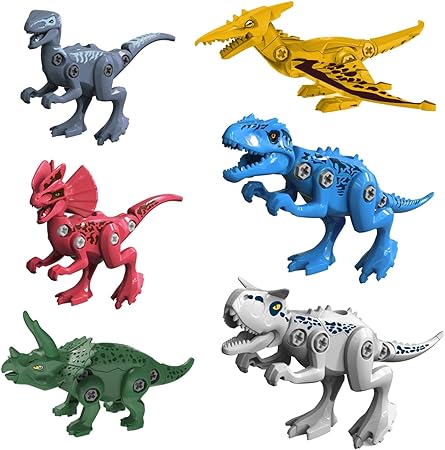 Photo 1 of Kidtastic Dinosaur Build Toy for Kids 3-5-Year-Olds, STEM Construction Toys for Boys and Girls, Take Apart and Building Playset, Educational Games for Toddlers, Pre-Schoolers
