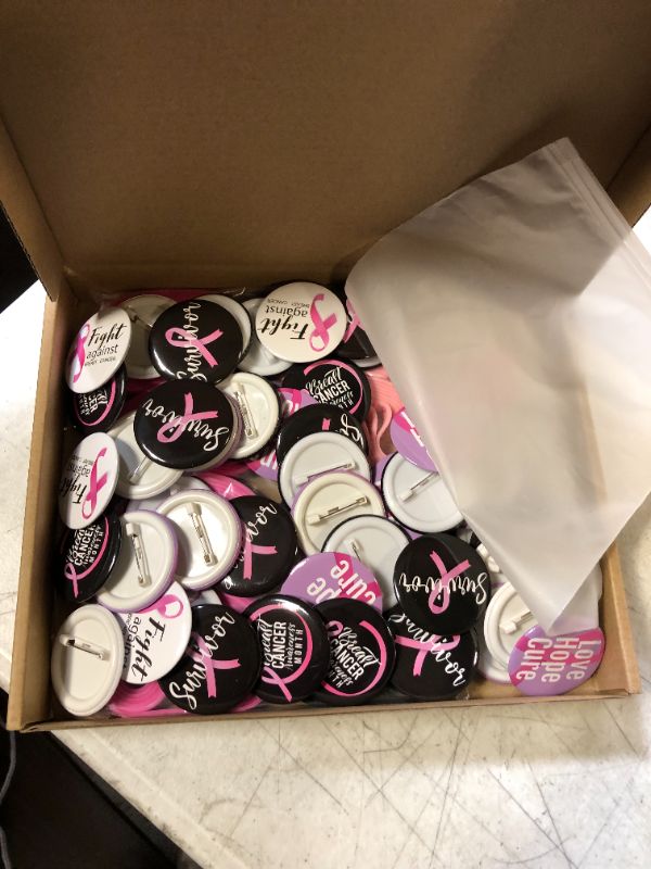 Photo 1 of 144 PCS BREAST CANCER PINS