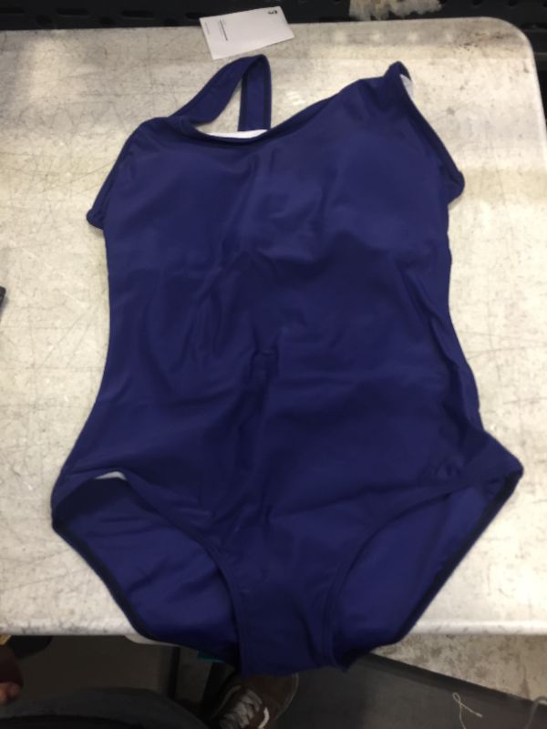 Photo 1 of BLUE WOMENS SWIMSUIT 
SIZE M