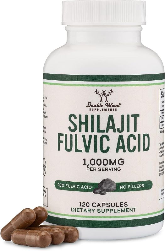 Photo 1 of SHILAJIT FULVIC ACID 
1000MG
120 CAPSULES 