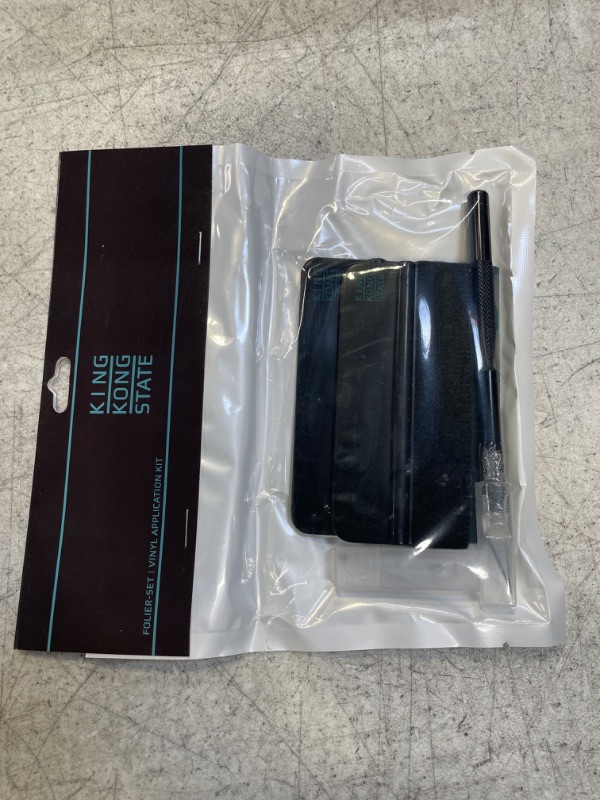 Photo 1 of KING KONG STATE Window Tint kit - Vinyl wrap kit for Cars and Home Applications, Squeegee and Craft Knife with Extra Razor Blades