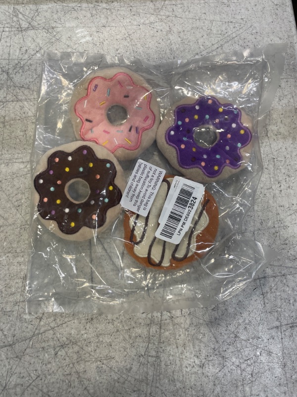 Photo 1 of 4 PACK DONUT ANIMAL TOY 