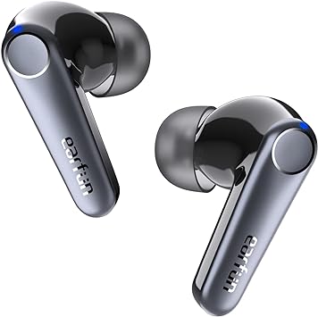 Photo 1 of EarFun Air Pro 3 Noise Cancelling Earbuds, Qualcomm® aptX™ Adaptive Sound, 6 Mics CVC 8.0 ENC, Bluetooth 5.3 Earbuds, Multipoint Connection, 45H Playtime, App Customize EQ, Wireless Charging
