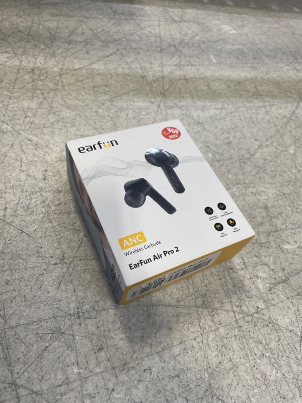 Photo 3 of EarFun Air Pro 3 Noise Cancelling Earbuds, Qualcomm® aptX™ Adaptive Sound, 6 Mics CVC 8.0 ENC, Bluetooth 5.3 Earbuds, Multipoint Connection, 45H Playtime, App Customize EQ, Wireless Charging
