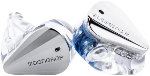 Photo 1 of Moondrop Blessing 3 in-Ear Earphones 2DD+4BA Hybrid Triple-Range Frequency Division in-Ear Monitors 0.78-2pin IEM Earbuds
