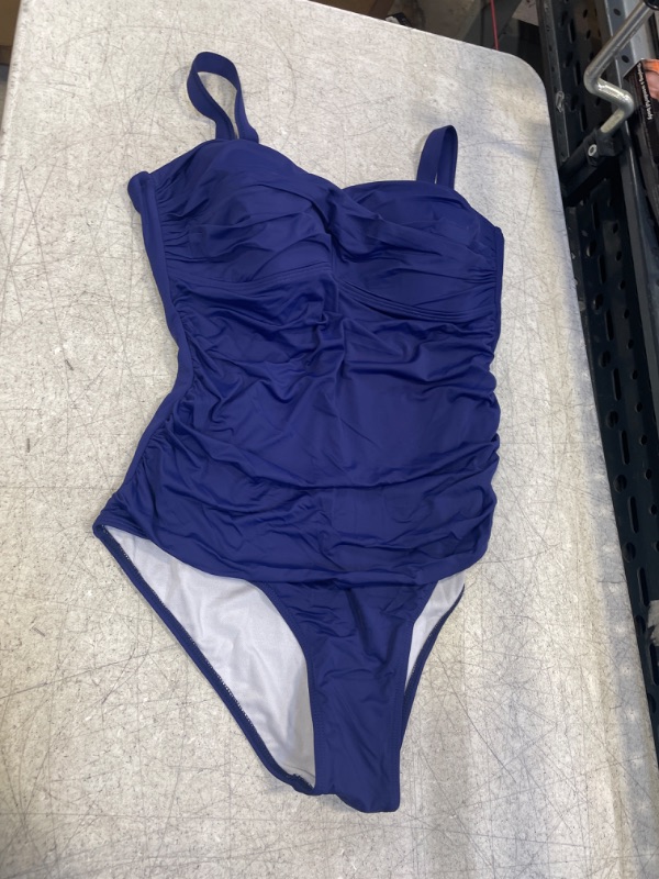 Photo 1 of BLUE ONE PIECE WOMEN BATHING SUIT 14W