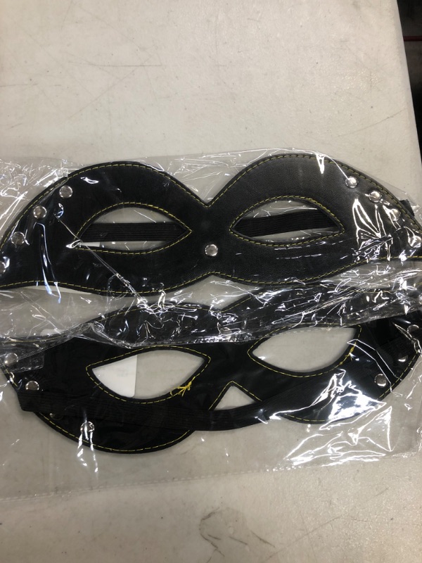 Photo 3 of 2Pack Sxglamour Women Party Mask Black

