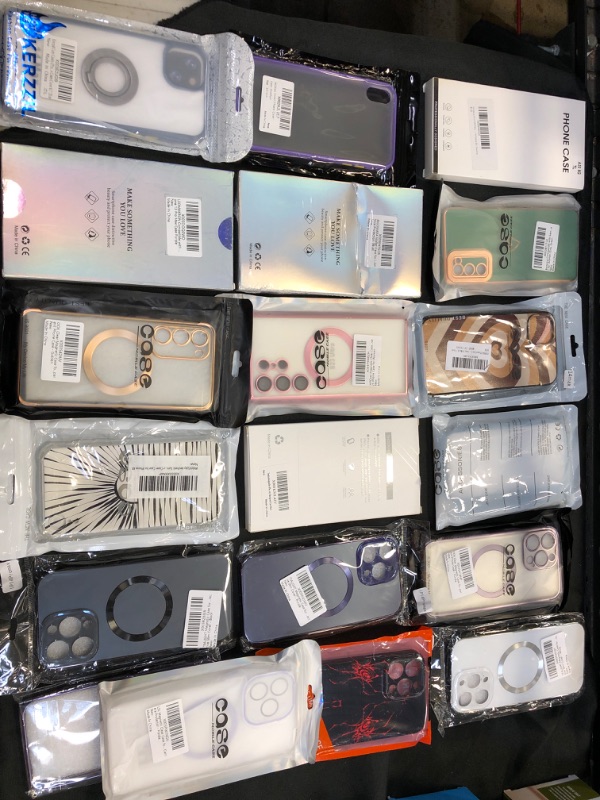 Photo 1 of MISC LOT OF NEW ITEMS PHONE CASES