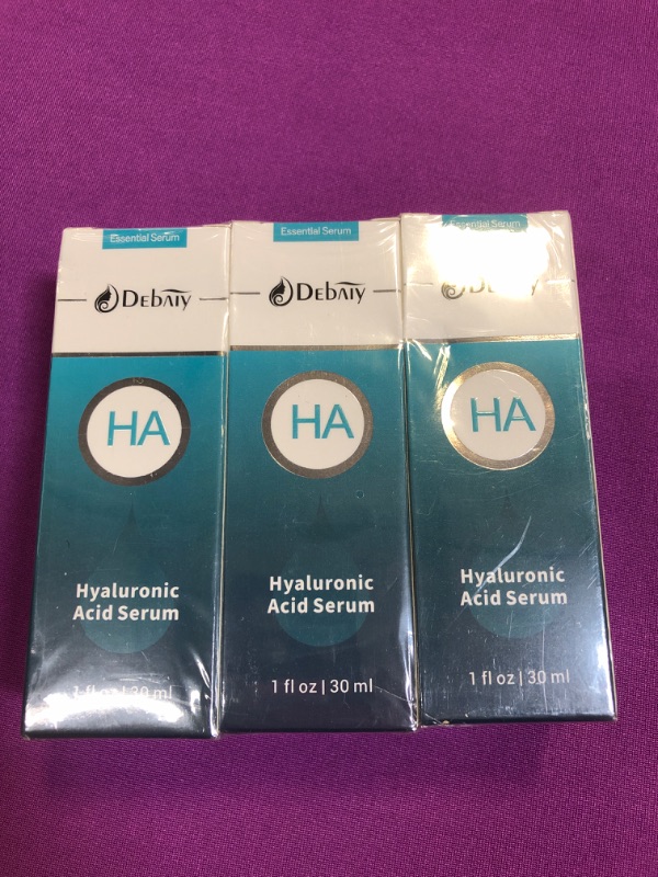 Photo 2 of 3 Pack Hyaluronic Acid Serum for Face Anti Aging Serum (1Fl.Oz/30ml)