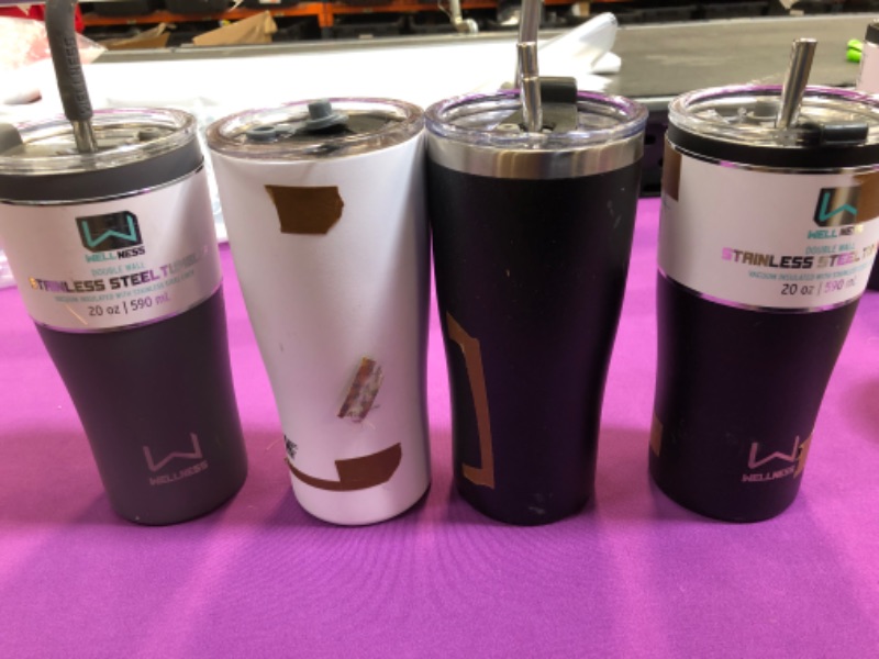 Photo 1 of 4 TUMBLERS STAINLESS STEEL
