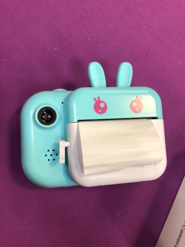 Photo 3 of Instant Camera for Kids Digital Camera for Girls Toddler Camera with Print Paper