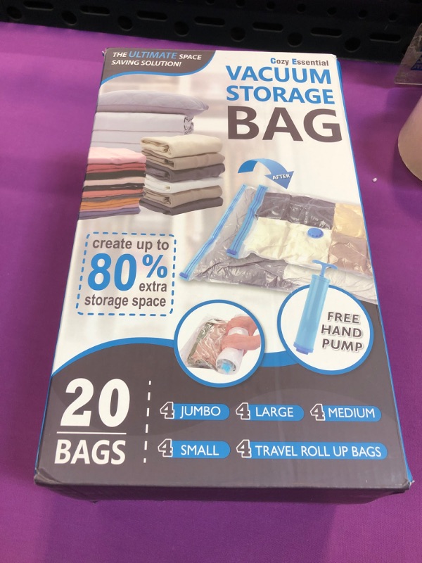 Photo 2 of 20 Pack Vacuum Storage Bags