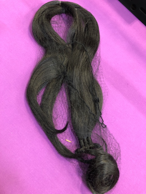 Photo 1 of LONG BLACK HAIR EXTENSION PONYTAIL