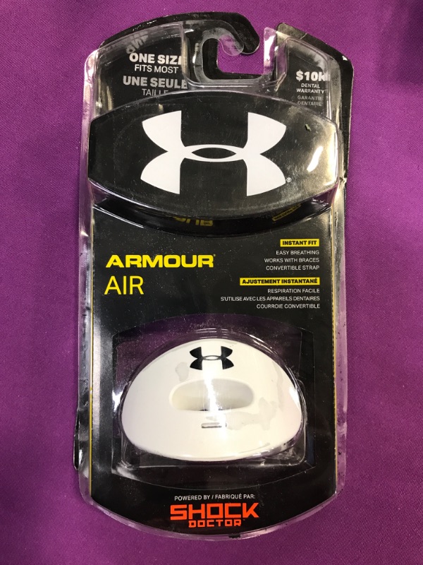 Photo 2 of SHOCK DOCTOR UNDER ARMOUR GAMEDAY ARMOUR MOUTHGUARD - SENIOR
