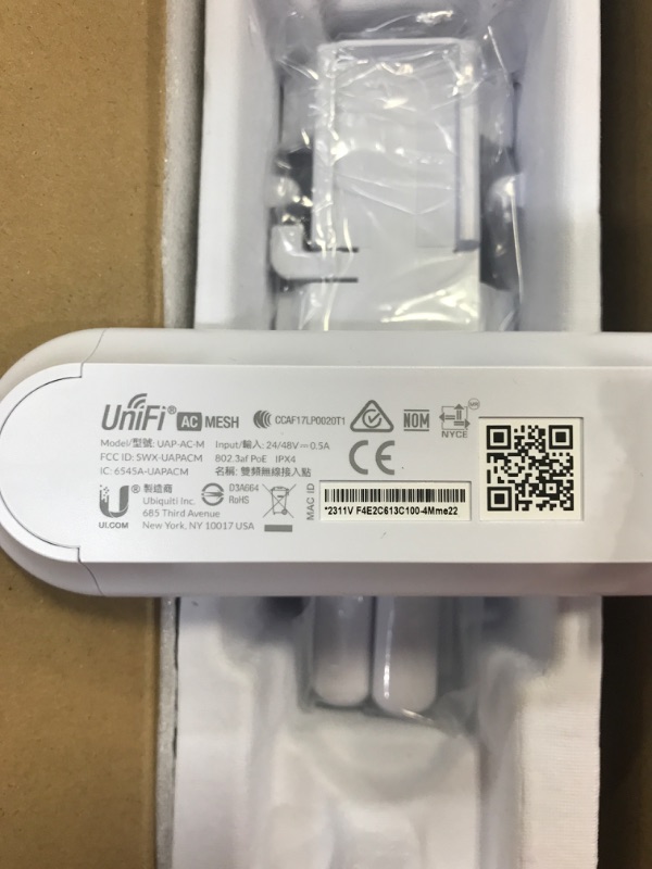 Photo 3 of Ubiquiti Networks Networks UAP-AC-M-US UniFi AC Mesh Wide-Area In/Out Dual-Band Access Point (US Version)