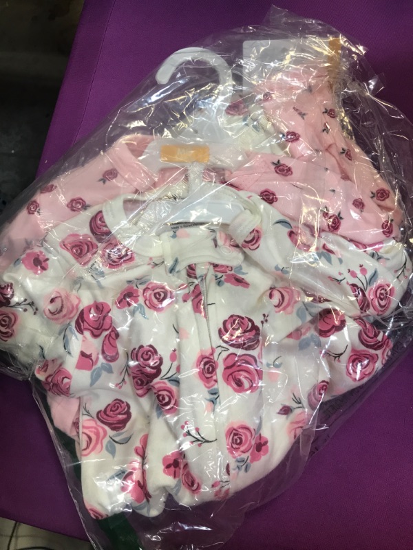 Photo 2 of Hudson Baby Unisex Baby Cotton Long-Sleeve Wearable Sleeping Bag, Sack, Blanket 3-9 Months Rose