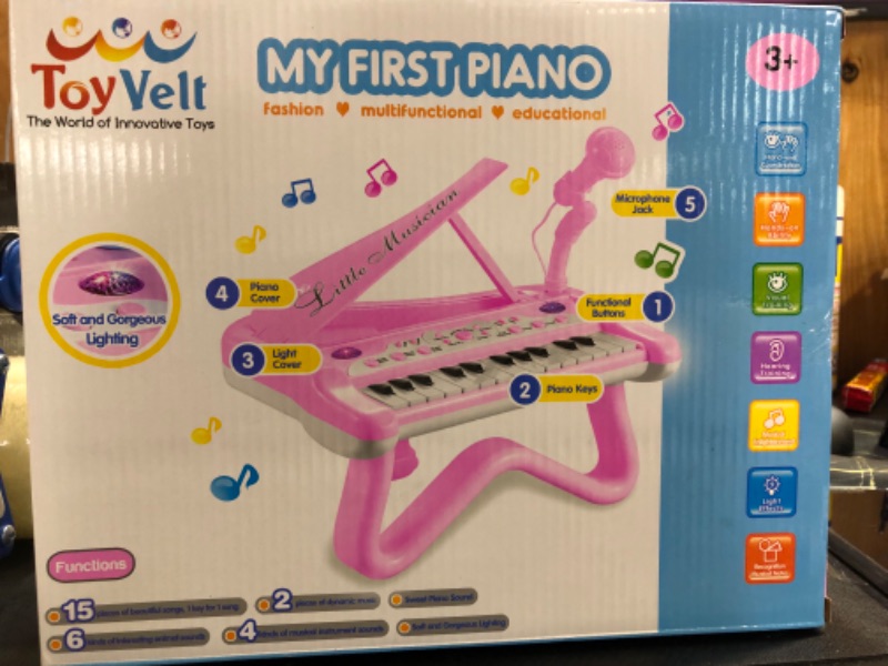 Photo 2 of Love and Mini Piano Keyboard Toy for Kids