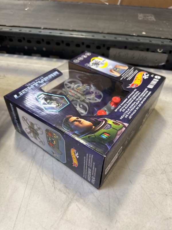 Photo 2 of Hot Wheels Rc Space Ranger Jetpack & Buzz Lightyear Figure, Remote-Control Flying Ship From Disney and Pixar Movie Lightyear******Factory Sealed
