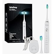 Photo 1 of IntoCozy Sonic Electric Toothbrush Whitening Toothbrush with 2 Dupont Heads for Adults and Teenagers, Wireless Charging, 5 Modes with Smart Timer, IPX7 Waterproof(White