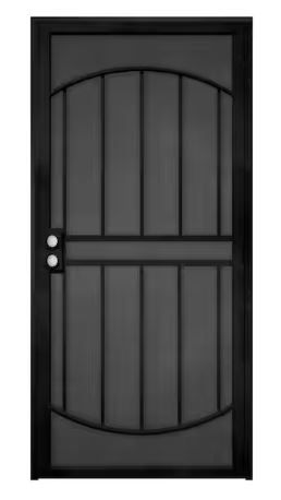 Photo 1 of 42 in. x 80 in. Arcada Black Surface Mount Outswing Steel Security Door with Expanded Metal Screen

DOOR ONLY, DOES NOT COME WITH DOOR KNOB OR ANY HARDWARE.