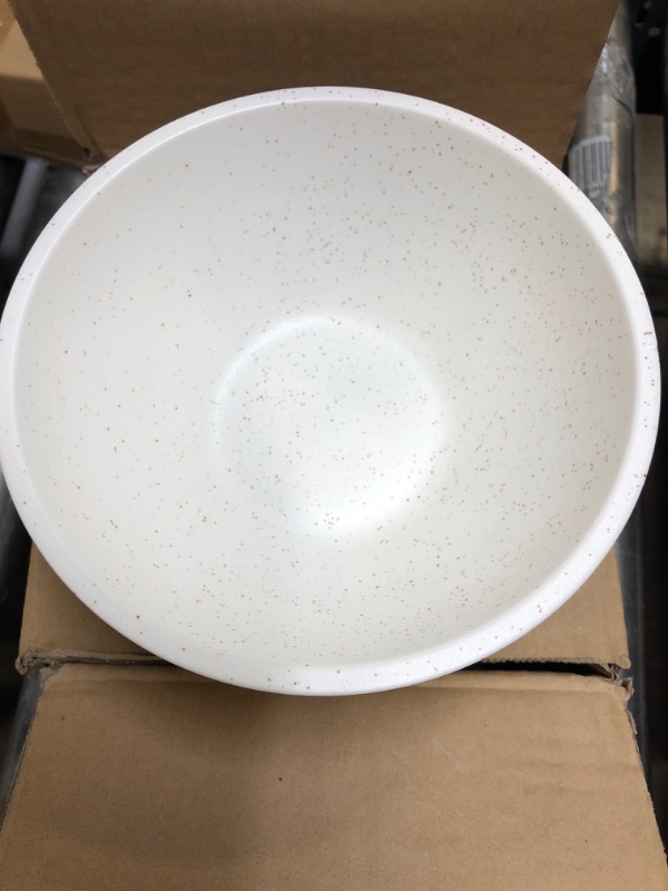 Photo 2 of 4 COUNT WHITE CERAMIC BOWL SET