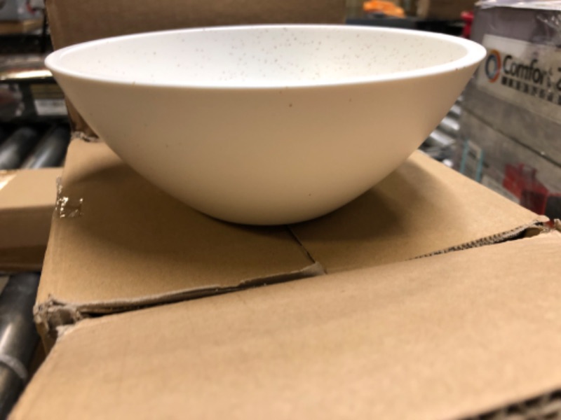 Photo 3 of 4 COUNT WHITE CERAMIC BOWL SET