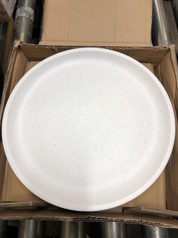 Photo 1 of 4 COUNT CERAMIC WHITE PLATES