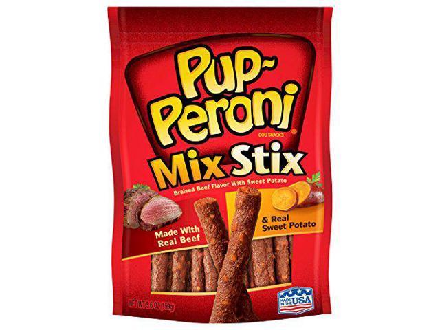 Photo 1 of 2 pack Pup-Peroni Mix Stix, Braised Beef With Sweet Potato, 5.6 Ounce exp 04/2024