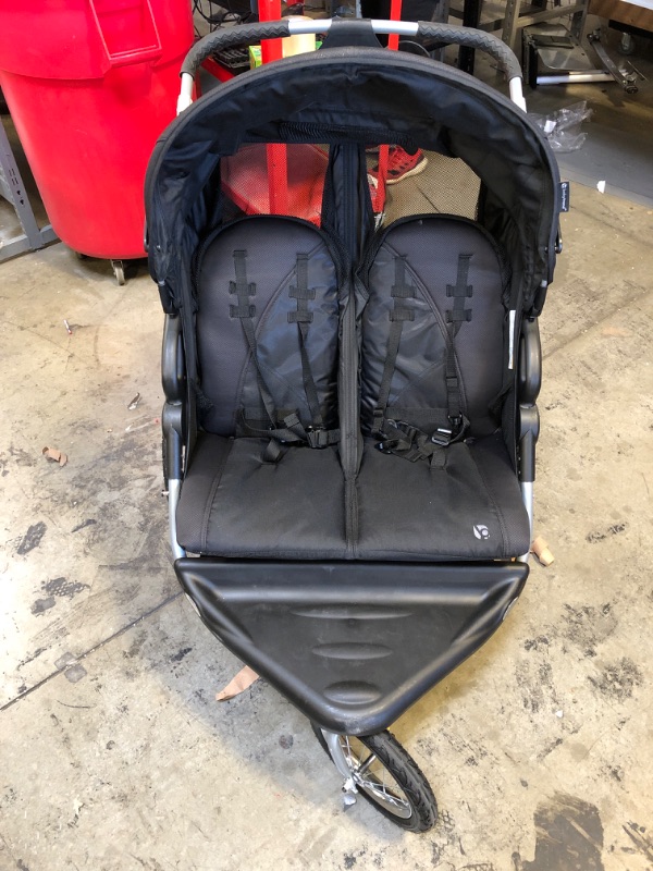 Photo 2 of Baby Trend Expedition Double Jogger Stroller, Griffin
