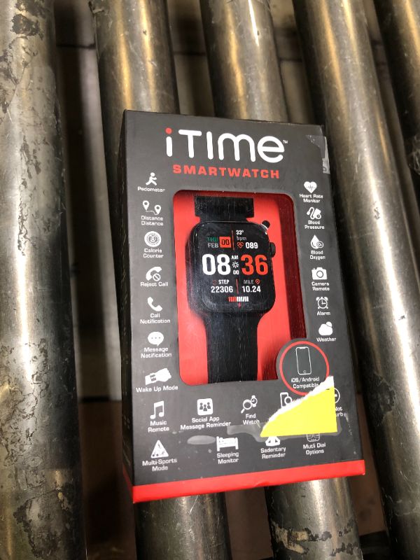 Photo 3 of ITIME Fitness Smartwatch with Heart Rate Monitor