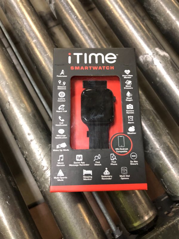 Photo 1 of ITIME Fitness Smartwatch with Heart Rate Monitor