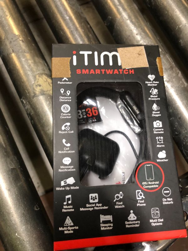 Photo 1 of ITIME Fitness Smartwatch with Heart Rate Monitor