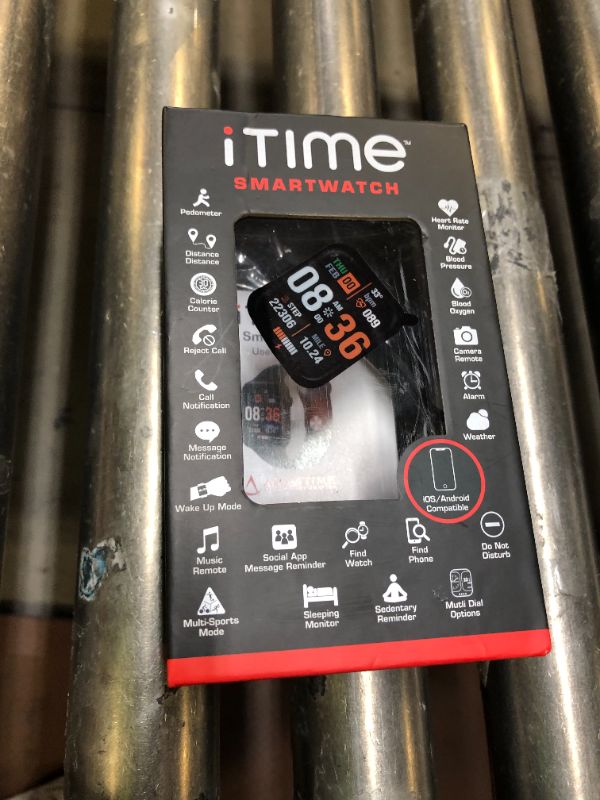 Photo 2 of ITIME Fitness Smartwatch with Heart Rate Monitor